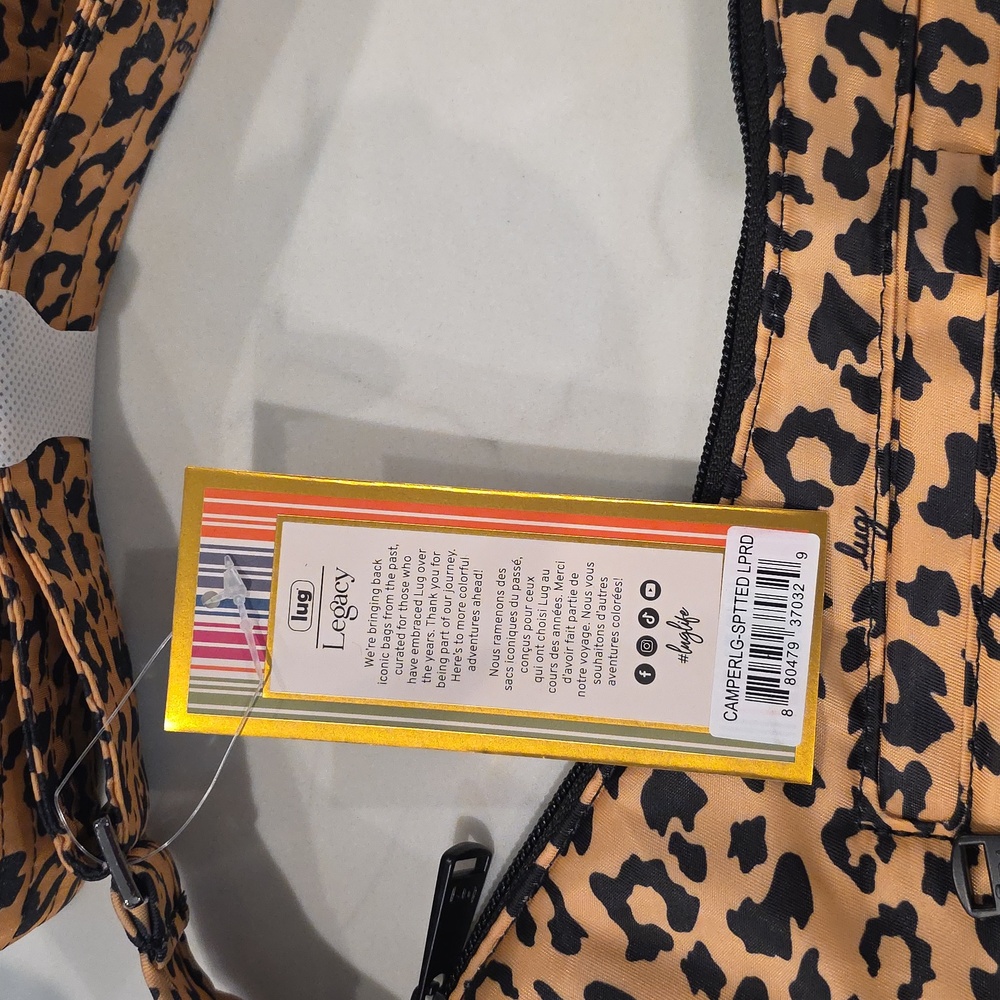 Lug Camper Legacy In Spotted Leopard Nwt - Picture 2 of 4